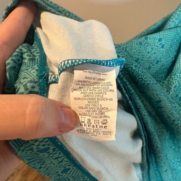 PrAna patterned faux wrap casual dress - Picture 4 of 5